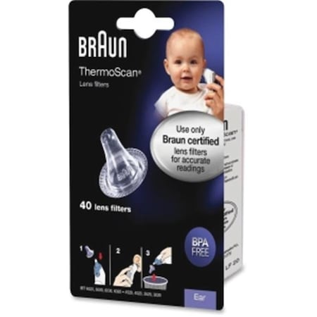 Kaz Kaz HWLLF40US01 Braun Ear Thermometer Lens Filters HWLLF40US01